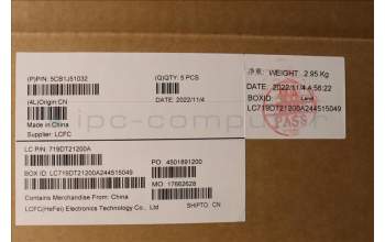 Lenovo 5CB1J51032 COVER Upper Case ASM_SLV L82UU CG