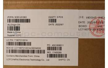 Lenovo 5CB1J51063 COVER Upper Case ASM_POR L82UU SG