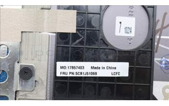 Lenovo 5CB1J51069 COVER Upper Case ASM_THAI L82UU SG