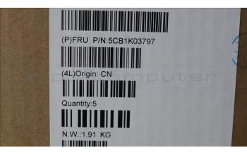 Lenovo 5CB1K03797 COVER Upper Case ASM_RUS H82WUSTGY