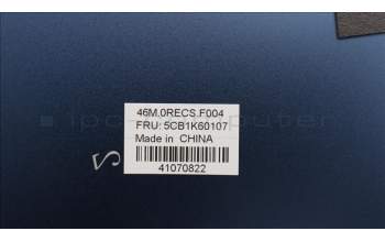 Lenovo 5CB1K60107 LCD Cover W 82XY AB 2.5K