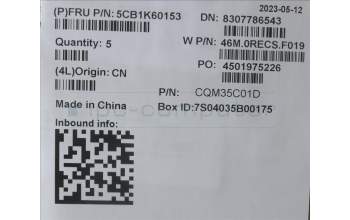 Lenovo 5CB1K60153 C-Cover with keyboard,Russian,Arctic Grey