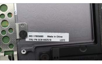 Lenovo 5CB1K62519 COVER Upper Case ASM_GER L83B1 STGY
