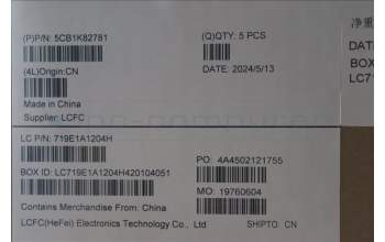 Lenovo 5CB1K82781 COVER Upper Case ASM_ARA L82XA NFP AG