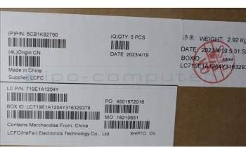 Lenovo 5CB1K82790 COVER Upper Case ASM_SWS L82XA NFP AG