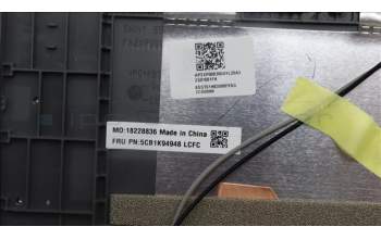 Lenovo 5CB1K94948 COVER Upper Case ASM_FRA L82XB AG BL