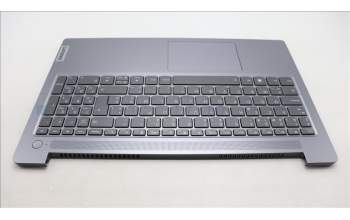 Lenovo 5CB1K96784 C-Cover with keyboard, Belgian, Arctic Grey, Backlight, UK