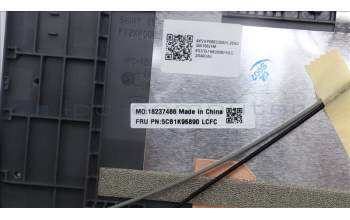 Lenovo 5CB1K96890 COVER Upper Case ASM_FRA L82XM AGFP NBL