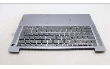 Lenovo 5CB1K97751 C-Cover with keyboard,Portuguese,Arctic Grey,Backlight,FingerPrint