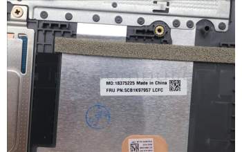 Lenovo 5CB1K97957 COVER Upper Case ASM_POR L82XL NFP AGNBL