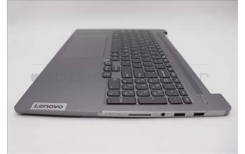Lenovo 5CB1K98172 C-Cover with keyboard,US English Euro,Arctic Grey
