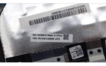 Lenovo 5CB1L09938 COVER Upper Case ASM_GER L82WQ WH WT WOL