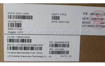Lenovo 5CB1L10762 COVER Upper Case ASM_USA ENGL82WQWHWTWOL