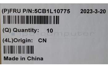 Lenovo 5CB1L10775 COVER Hinge cap C 82XD AL AB