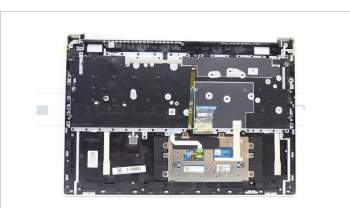 Lenovo 5CB1L11359 C-Cover with keyboard, Greek, Cloud Grey, Backlight, Fingerprint, US