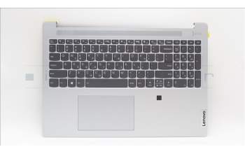 Lenovo 5CB1L11359 C-Cover with keyboard, Greek, Cloud Grey, Backlight, Fingerprint, US