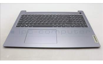 Lenovo 5CB1L14834 C-Cover with keyboard, Belgian, Arctic Grey, Non-Backlight, FingerPrint, UK