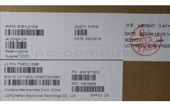 Lenovo 5CB1L21234 COVER Upper Case ASM_GER L82XQ ABFP NBL