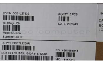 Lenovo 5CB1L27532 COVER Upper Case ASM_ENG L82XQ AG NBL