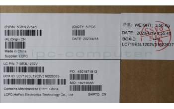 Lenovo 5CB1L27545 COVER Upper Case ASM_GER L82XQ AG NBL