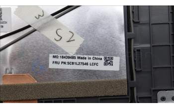 Lenovo 5CB1L27546 COVER Upper Case ASM_ARA L82XQ AG NBL