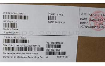 Lenovo 5CB1L28431 COVER Upper Case ASM_UKE L82XN FP AB BL