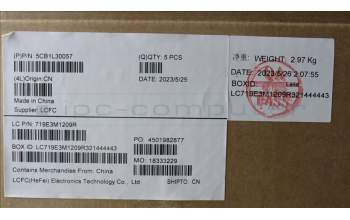 Lenovo 5CB1L30057 COVER Upper Case ASM_ITA L82XN FP AG BL