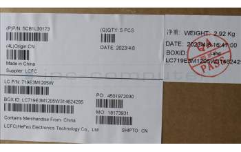 Lenovo 5CB1L30173 COVER Upper Case ASM_BUL L82XN NFP AB