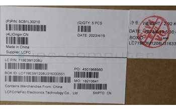 Lenovo 5CB1L30210 COVER Upper Case ASM_ENG L82XN NFP AG