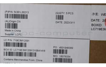 Lenovo 5CB1L30213 COVER Upper Case ASM_SPA L82XN NFP AG