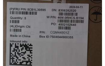 Lenovo 5CB1L30595 COVER Upper Case ASM_UKE W 82Y0 AB BL