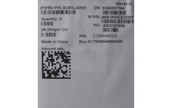 Lenovo 5CB1L30597 COVER Upper Case ASM_SPA W 82Y0 AB BL