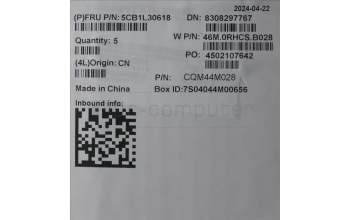 Lenovo 5CB1L30618 COVER Upper Case ASM_SWS W 82Y0 AB BL