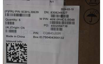 Lenovo 5CB1L30639 COVER Upper Case ASM_GER W 82Y0 AB