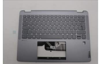 Lenovo 5CB1L30678 C-Cover with keyboard, Nordic, Arctic Grey, Backlight, UK