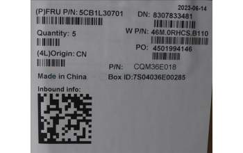 Lenovo 5CB1L30701 COVER Upper Case ASM_FRA W 82Y0 AG