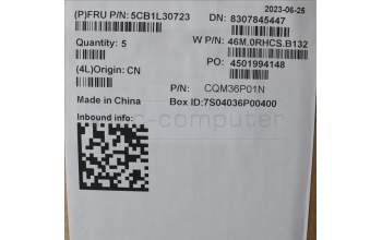 Lenovo 5CB1L30723 COVER Upper Case ASM_ITA W 82Y0 SB BL