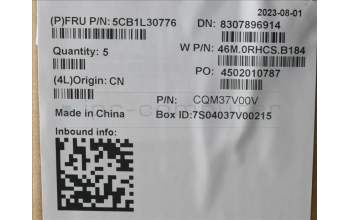 Lenovo 5CB1L30776 COVER Upper Case ASM_SWS W 82Y0 SB