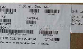 Lenovo 5CB1L30921 COVER Cover L 83BU strip