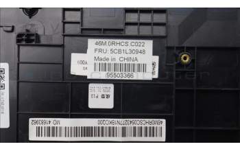 Lenovo 5CB1L30948 C-Abdeckung mit Tastatur, Skandinavien, tiefblau