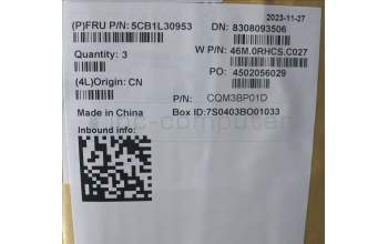 Lenovo 5CB1L30953 C-Abdeckung mit Tastatur, Englisch (US, Euro), tiefblau