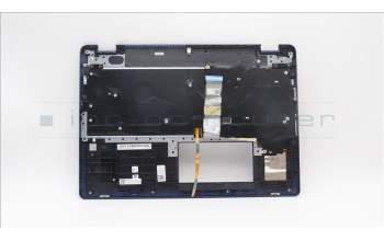 Lenovo 5CB1L31817 C-Abdeckung mit Tastatur, Deutsch, Arktisgrau