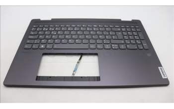 Lenovo 5CB1L31862 C-Abdeckung mit Tastatur, Belgisch, sturmgrau, Fingerabdruck, GB