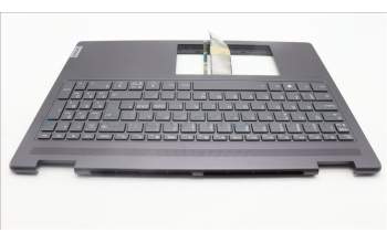 Lenovo 5CB1L31879 C-Abdeckung mit Tastatur, Skandinavien, Sturmgrau, Ohne_Fingerabdruckscanner