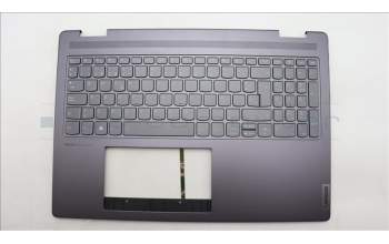 Lenovo 5CB1L31883 C-Abdeckung mit Tastatur, Spanisch, sturmgrau, Ohne_Fingerabdruckscanner