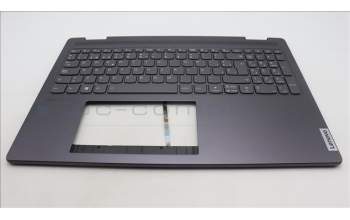 Lenovo 5CB1L31883 C-Abdeckung mit Tastatur, Spanisch, sturmgrau, Ohne_Fingerabdruckscanner