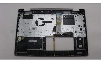 Lenovo 5CB1L31916 C-Abdeckung mit Tastatur, Schweiz, Arktisgrau, Fingerabdruck