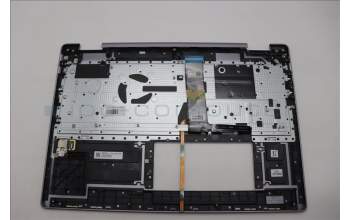 Lenovo 5CB1L32690 C-Abdeckung mit Tastatur, Französisch, Arktisgrau, Fingerabdruck