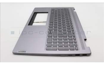 Lenovo 5CB1L37208 C-Abdeckung mit Tastatur, Deutsch, Arktisgrau, Ohne_Fingerabdruckscanner