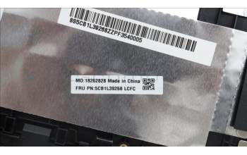 Lenovo 5CB1L39268 C-Cover with keyboard, Switzerland, RGB Backlight, UK